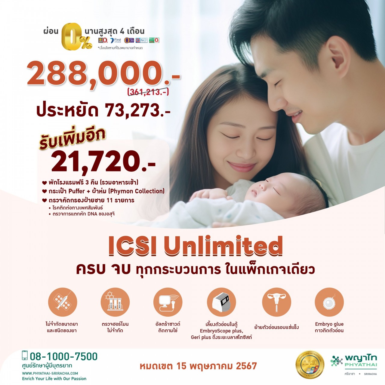 ICSI Unlimited  ครบจบทุกกระบวนการในแพ็กเกจเดียว